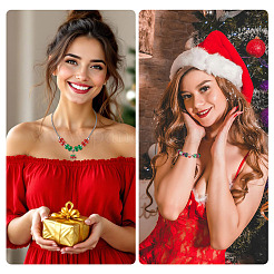 120 шт. 12 стиля прозрачные смолы европейские бусины&nbsp;RPDL-TA0001-10