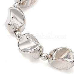 Ccb пластиковые бисерные эластичные браслеты для женщин&nbsp;BJEW-JB13007