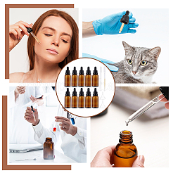 Пустые переносные стеклянные флаконы-капельницы&nbsp;DIY-PH0024-70A