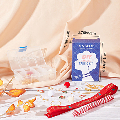 141 предмет наборы для самостоятельного изготовления сережек на рождественскую тематику DIY-SC0015-12