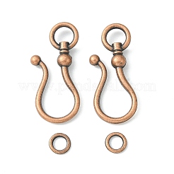 Tibetischen Stil S-Haken Verschlüsse&nbsp;RLF5091Y