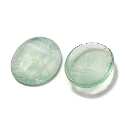 Natürliche grüne Fluorit-Cabochons&nbsp;X-G-C115-01B-09
