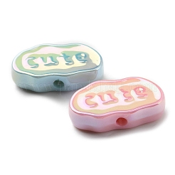 Uv акриловые покрытия бусины X-OACR-R261-14