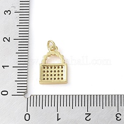 Pendentifs en laiton zircon cubique transparent&nbsp;KK-Q813-08B-G