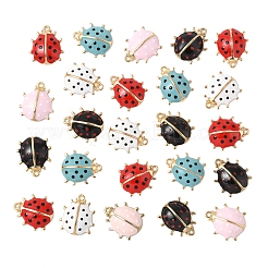 24шт 5 стиля подвески из сплава с эмалью&nbsp;ENAM-FS0002-94