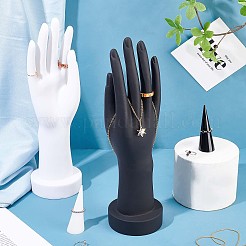 4 шт. 2 стиля ПВХ модель руки и конусообразные акриловые кольца-дисплеи ODIS-PH0001-31