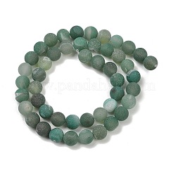 Натуральный druzy агатовые бусы пряди G-NH0024-A08-8mm