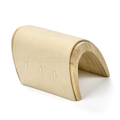 Деревянные ювелирные изделия ожерелья отображает стенды NDIS-K003-02B