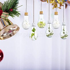 Творческая пластиковая лампочка в форме бутылки AJEW-NB0001-72