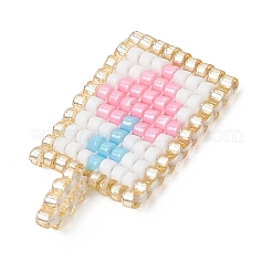 Стеклянные подвески из бисера&nbsp;PALLOY-MZ01228-02