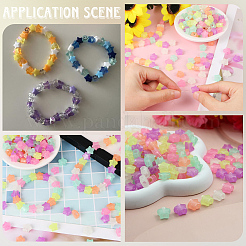 2 пакетик светящихся пластиковых бусин KY-SP0001-65A