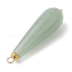 Подвески из натурального зеленого авантюрина&nbsp;PALLOY-JF04866