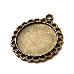 Сеттинги для кулона ( кабошона ) тибетского стиля TIBE-21668-AB-NR