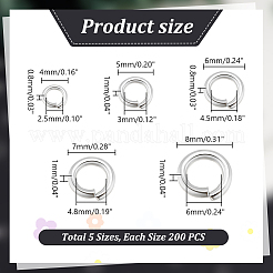 1000 шт. 5 стиля STAS-GA0001-62