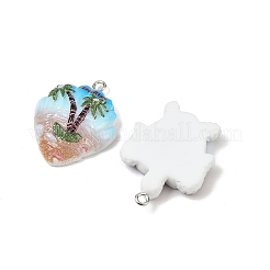 Подвески из непрозрачной смолы&nbsp;RESI-D016-03A