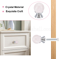 8 комплект ручек для ящиков из алюминиевого сплава с винтом DIY-BC0005-17