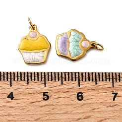 Подвески из нержавеющей стали 304 с эмалью STAS-B097-23G