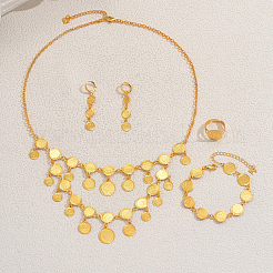 Винтажные латунные браслеты с кисточками из монет GB6557