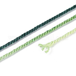 35 м окрашенный сегментный хлопковый шнур для макраме&nbsp;OCOR-T017-06A