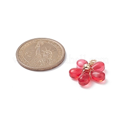 Прозрачные стеклянные подвески PALLOY-JF02053