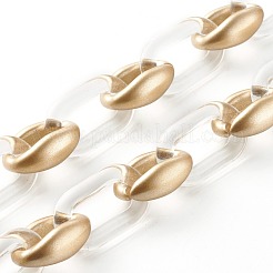 Fait à la main 3 brins 3 styles de chaînes porte-câbles en plastique ccb&nbsp;AJEW-JB00960