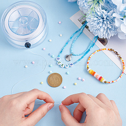 Нейлоновая нить для изготовления жемчужных украшений&nbsp;OCOR-WH0082-250A