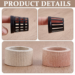 10 шт. керамическое кольцо для фиксации водорослей&nbsp;AJEW-NB0007-16