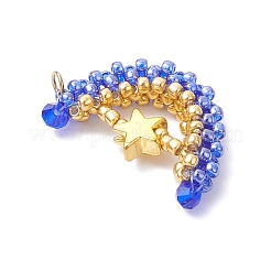 Стеклянные подвески из бисера&nbsp;PALLOY-MZ00897