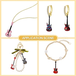 12 шт. 12 стильных акриловых больших подвесок с принтом OACR-YW0002-60