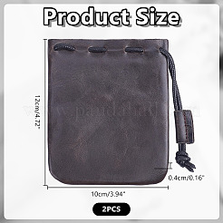Lederbeutel mit Kordelzug&nbsp;ABAG-WH0045-81A