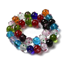 Бусины ручной работы ухабистой бисер нитей LAMP-K037-16F