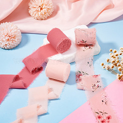 3 моток 3 цветов 5 м полиэстеровые бахромчатые ленты&nbsp;SRIB-TA0001-17