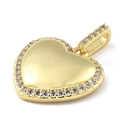 Подвеска из латуни с микропаве из кубического циркония&nbsp;X-KK-H456-03G