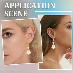 150 шт. 3 вида прозрачных жемчужных бусин из смолы RESI-PA0001-02B