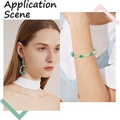 400шт акриловые бусины OACR-SC0001-33A