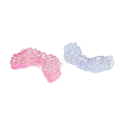 Placcatura uv luminosa perline acriliche trasparenti&nbsp;OACR-N160-48
