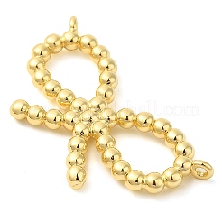 Подвески из латуни с подвесками в виде банта&nbsp;KK-S396-10A