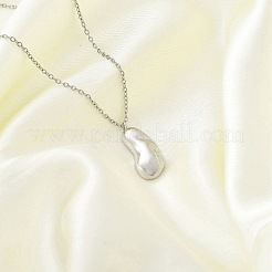 Collier pendentif en acier inoxydable 304&nbsp;LS-NJEW-K255-23P