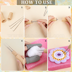 DIY-Nadelfilzwerkzeuge-Zubehörse&nbsp;FIND-WH20007-01P