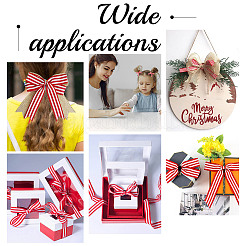 Полосатая лента из полиэстера&nbsp;OCOR-WH0101-167B