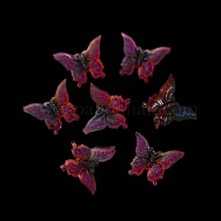 Светящиеся прозрачные кабошоны из смолы&nbsp;RESI-D013-08B