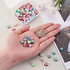 100шт бусины из полимерной глины ручной работы&nbsp;CLAY-CJ0001-53