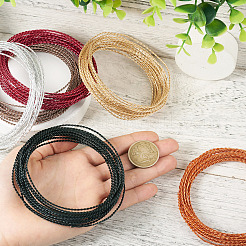 6 рулон алюминиевой проволоки 6 цветов&nbsp;ALUM-TA0001-03