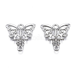 Соединители звеньев сплава горный хрусталь&nbsp;LS-X-ALRI-S168-02B