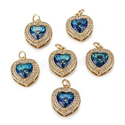 Латунные микро проложить кубического циркония подвески&nbsp;KK-G404-A-01