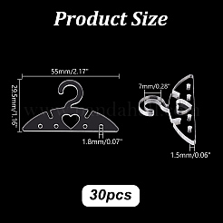 30 шт. акриловые аксессуары для демонстрации сережек&nbsp;DIY-PH00021-65B