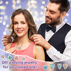 16 шт. 8 стиля подвесок из нержавеющей стали 304 и 201&nbsp;STAS-GA0001-56