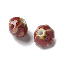 Фарфоровые бусины ручной работы&nbsp;PORC-L080-A06