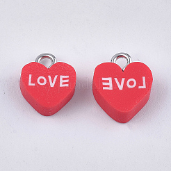 Подвески из полимерной глины ручной работы&nbsp;LS-X-CLAY-S091-92