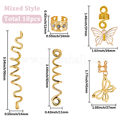 1 bolsa de anillo de aleación para rastas&nbsp;OHAR-BM0001-08